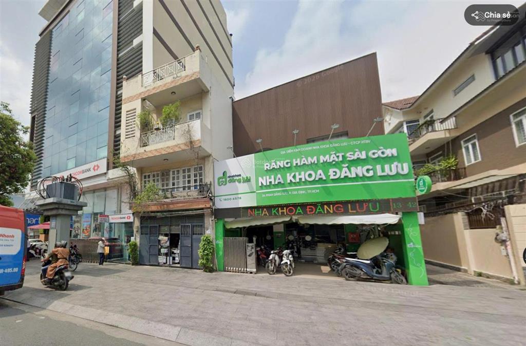 Bán nhà góc 2 mặt tiền phan đăng lưu, dt 7,2x15m, 3 tầng, hđt 150tr/th, giá bán 89 tỷ tl