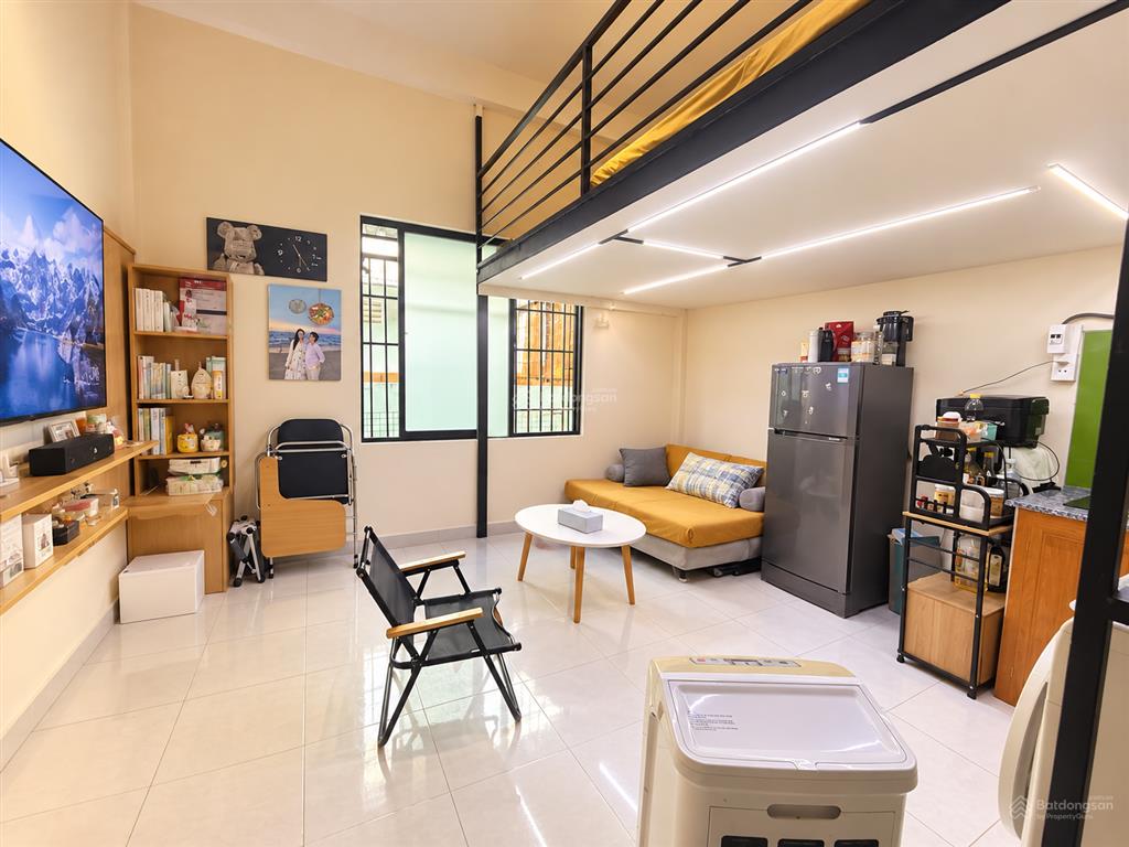 Căn hộ 30m2 duy tân phường 8 tân bình  căn hộ có gác lửng, 1 wc. sổ hồng riêng  1.5 tỷ