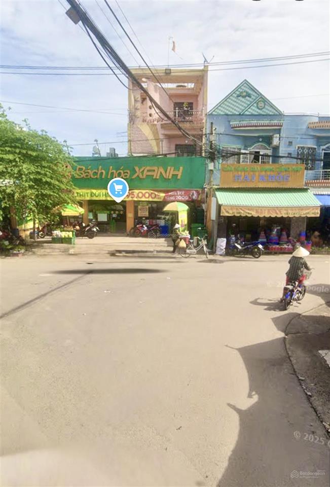 Đất 2 mặt tiền gần chợ trung an 303m ngang 7m, nở hậu 10m