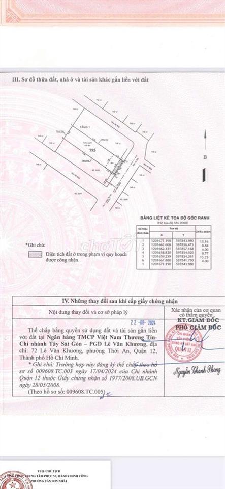 Bán nhà 2 mặt tiền Trường Chinh Q12, 4.2x18m, kinh doanh đỉnh