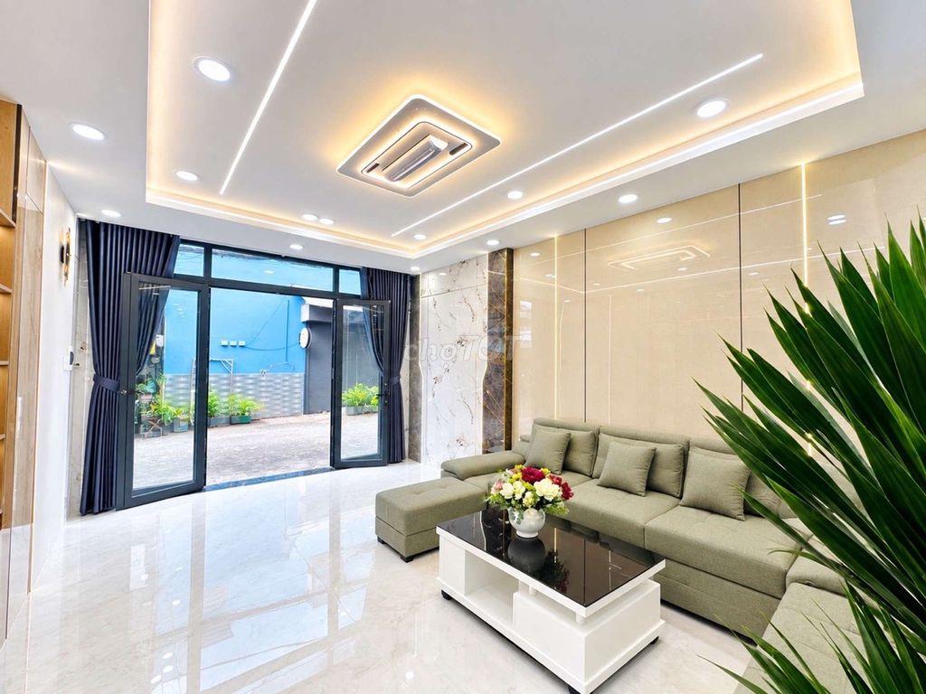 Bán nhà Trần Thị Hè Quận 12, 4x16m, lô góc, hẻm kinh doanh