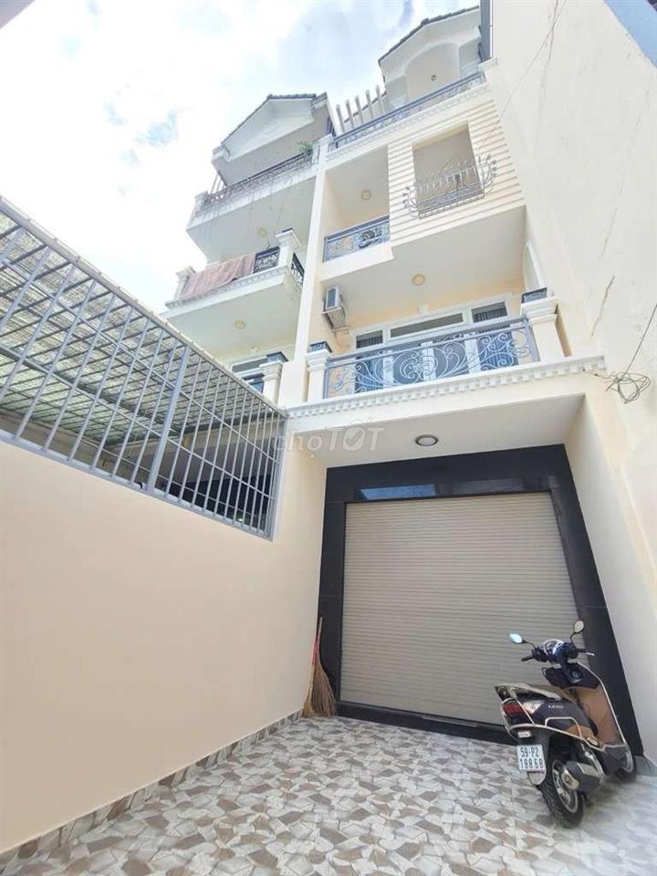 BÁN GẤP NHÀ MỚI 4 TẦNG TRƯỜNG CHINH, Q12 - HẺM 5M - 83M²- 8.5 TỶ