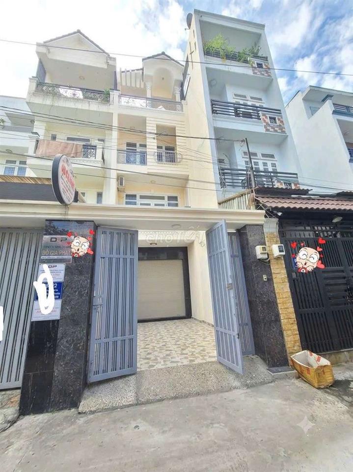 BÁN GẤP NHÀ MỚI 4 TẦNG TRƯỜNG CHINH, Q12 - HẺM 5M - 83M²- 8.5 TỶ