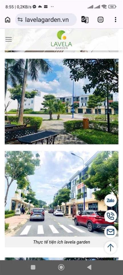 ✅LAVELA GARDEN BÌNH CHUẨN - CHỦ NGỢP HẠ SỐC VỀ ĐÁY - CHỈ 2.6 TỶ 