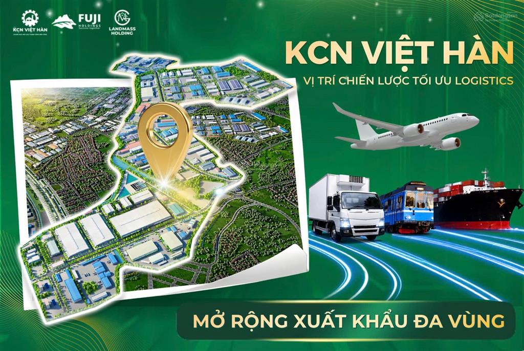 Bán đất kcn việt hàn  việt yên  bắc giang giá cạnh tranh đối diện kcn vân trung, luxshare