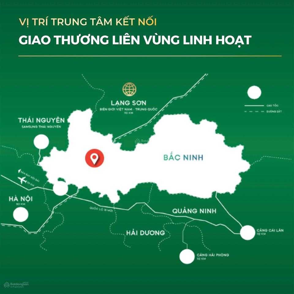 Bán đất kcn việt hàn  việt yên  bắc giang giá cạnh tranh đối diện kcn vân trung, luxshare