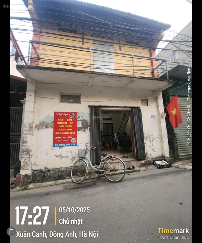 Bán nhà mặt phố dâu lực canh xã đông anh hn. gần vin cổ loa dt 95m2, 15,38 tỷ có thương lượng