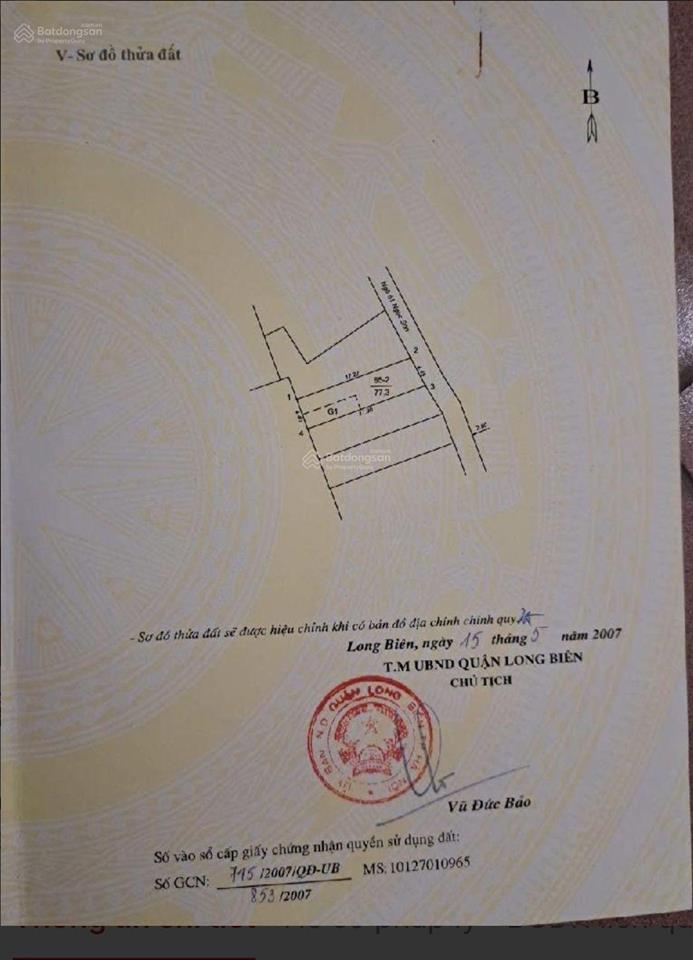 Bán nhà 6 tầng thang máy 78m2 tiền hậu=4,5m. thông ô tô. tại gn 61 nguyễn sơn bồ đề hn. 19.x tỷ tl