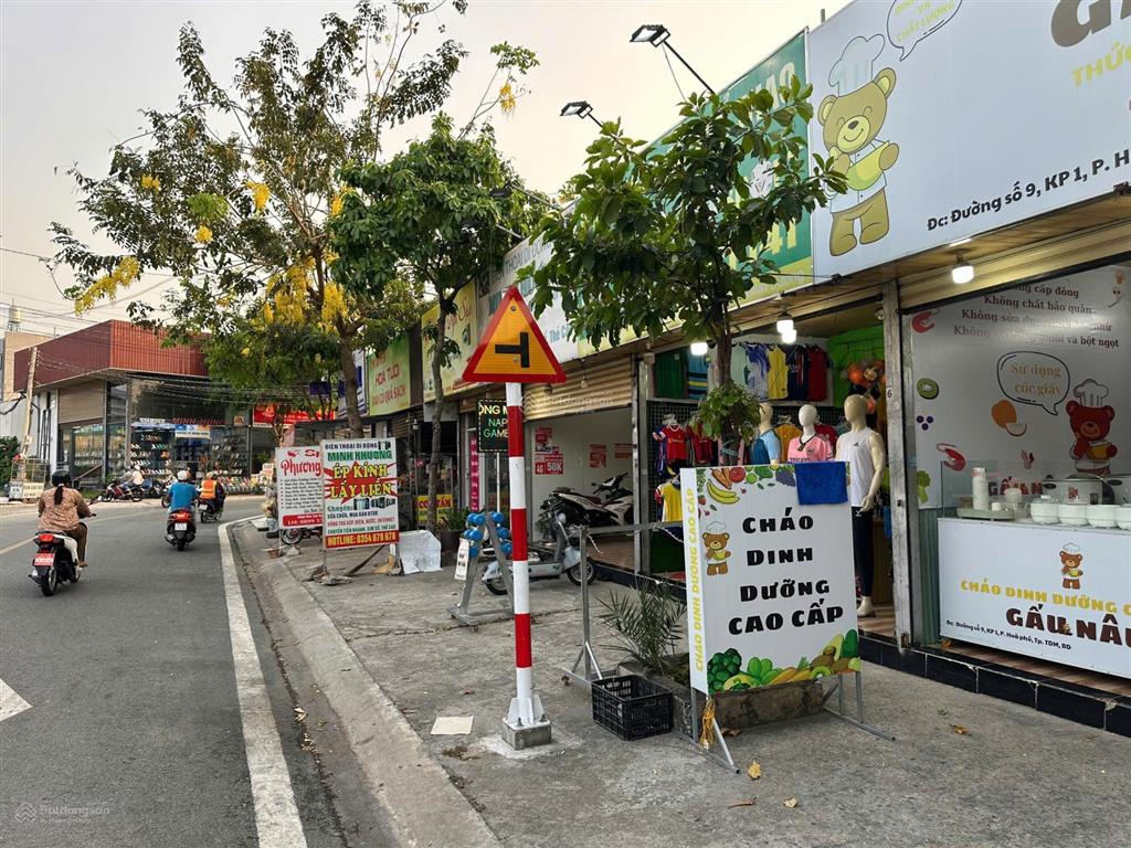 Tiêu đề bán nhà mặt tiền đường số 9 kdc phú chánh hòa phú  280m2  đang có thu nhập sẵn
