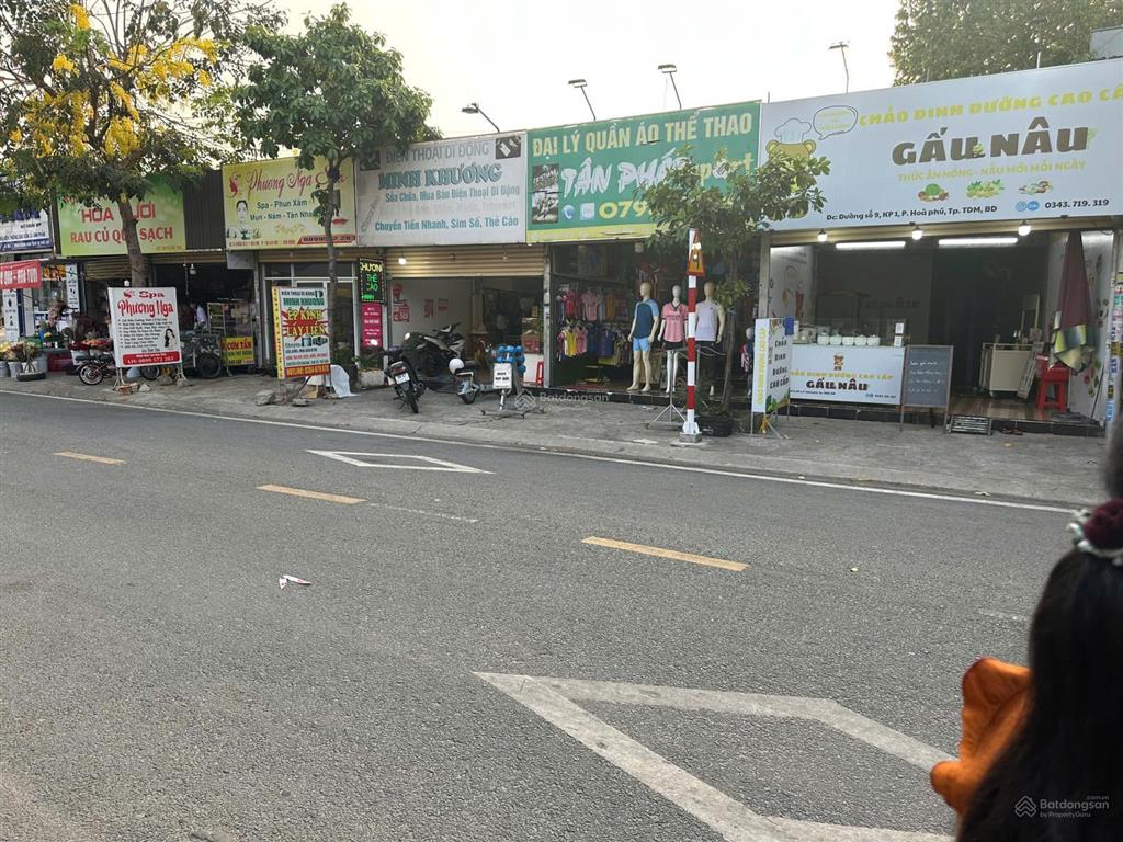 Tiêu đề bán nhà mặt tiền đường số 9 kdc phú chánh hòa phú  280m2  đang có thu nhập sẵn