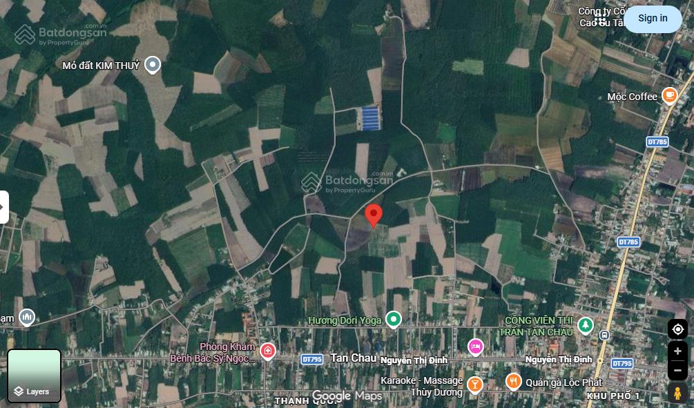 Bán đất tân châu tây ninh diện tích lớn 450m2  sổ sẵn  giá chỉ từ 220 tr