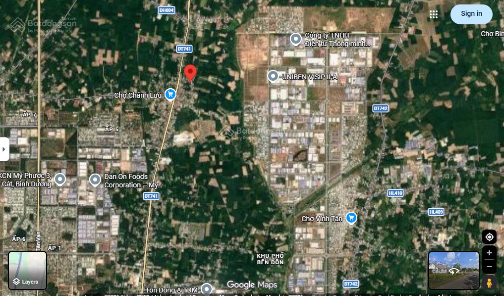 Bán đất chánh phú hòa bình dương 480m2  thổ cư sẵn  giá cực rẻ 230 triệu