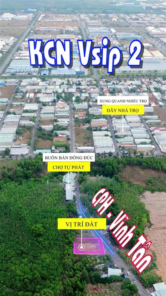 Bán đất chơn thành bình phước 512m2  sổ sẵn thổ cư  giá đầu tư 650 triệu
