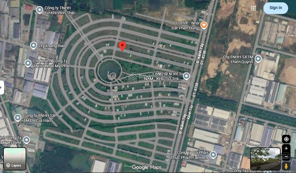 Bán đất làng sen việt nam lô g1 gần hồ diện tích 85m2 sổ hồng riêng giá 1.3 tỷ