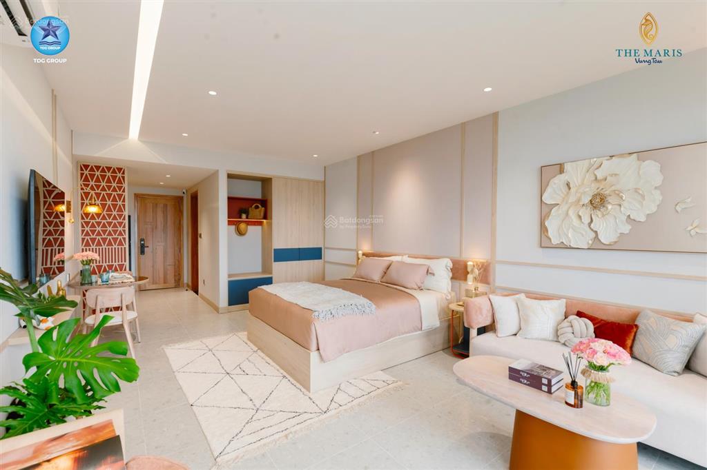 Cần bán gấp  căn hộ the maris vũng tàu  1pn 45m²  bàn giao full nội thất chỉ 2.99 tỷ