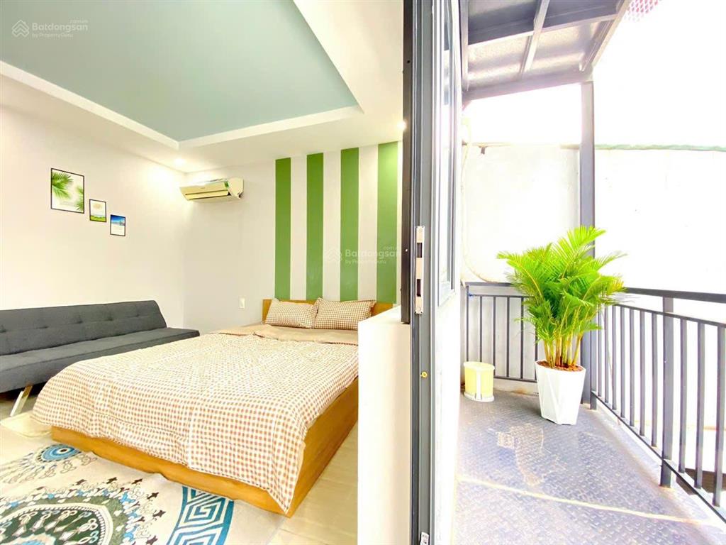 Cho thuê căn hộ quận 1 ban công full nội thất 1pn