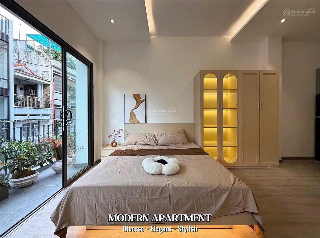 Cho thuê căn hộ q1 có ban công decor xinh full nội thất