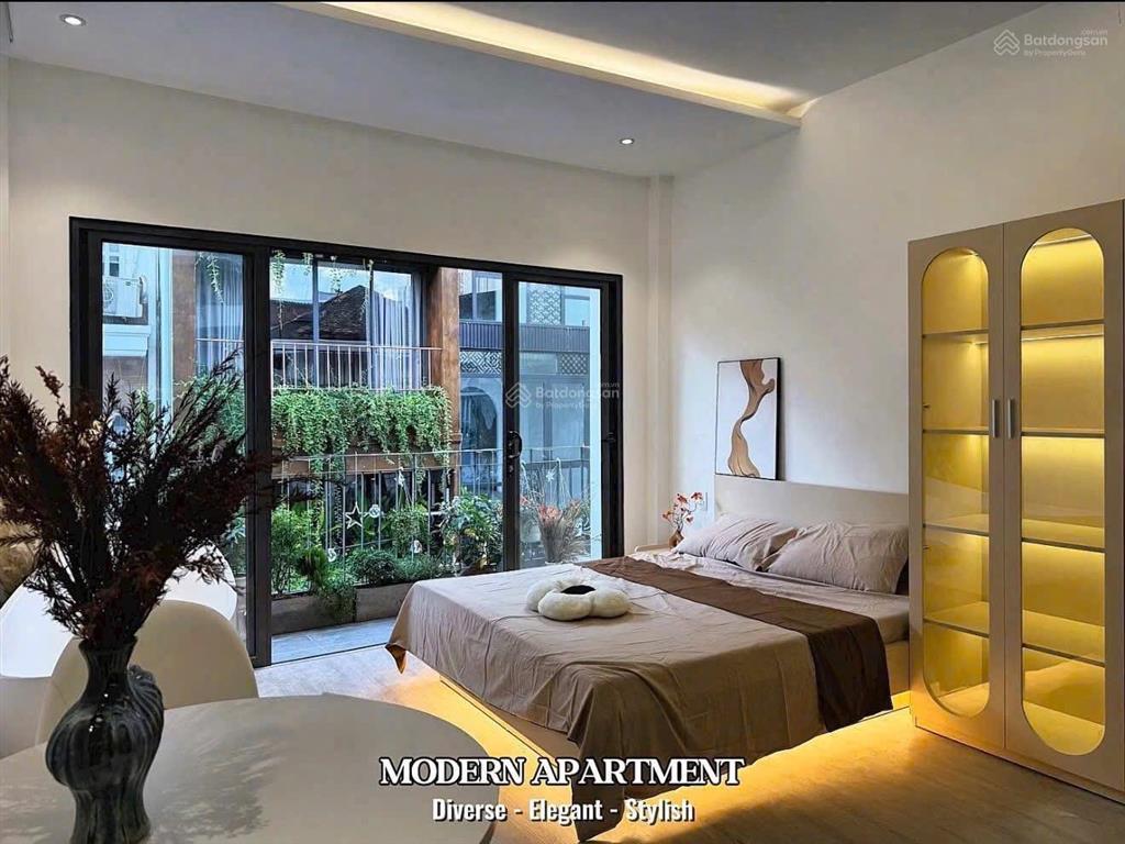 Cho thuê căn hộ q1 có ban công decor xinh full nội thất
