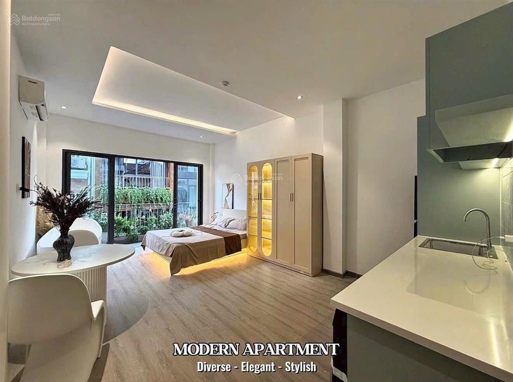 Cho thuê căn hộ q1 có ban công decor xinh full nội thất