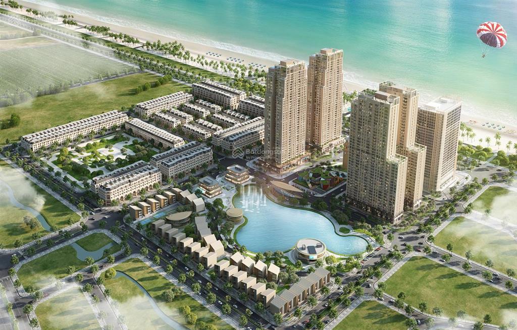 Shophouse khối đế tòa căn hộ mặt biển đường 60 mét, chỉ 9 tỷ
