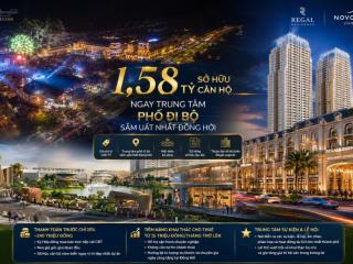 1,58 tỷ sở hữu căn hộ ngay trung tâm phố đi bộ sầm uất nhất đồng hới