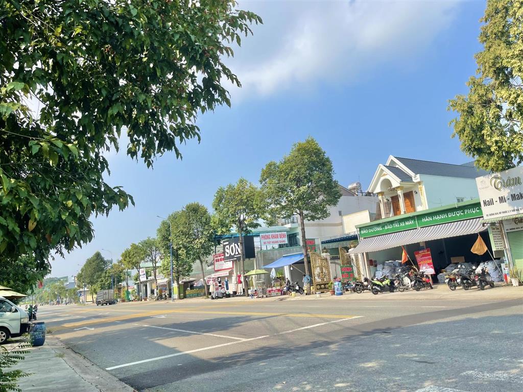 Bán lô đất 600m2 mặt tiền kinh doanh đường dl14 mỹ phước 3, thới hoà, bến cát, bình dương giá rẻ