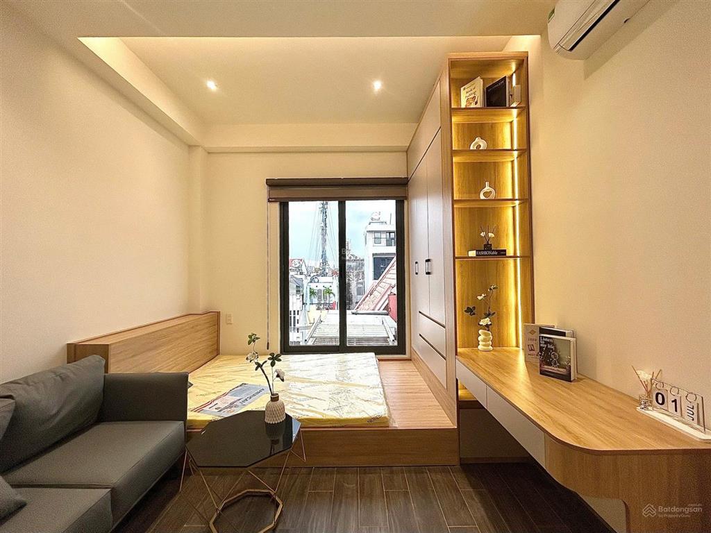 Lên siêu phẩm studio  đường nguyễn oanh  full nội thất