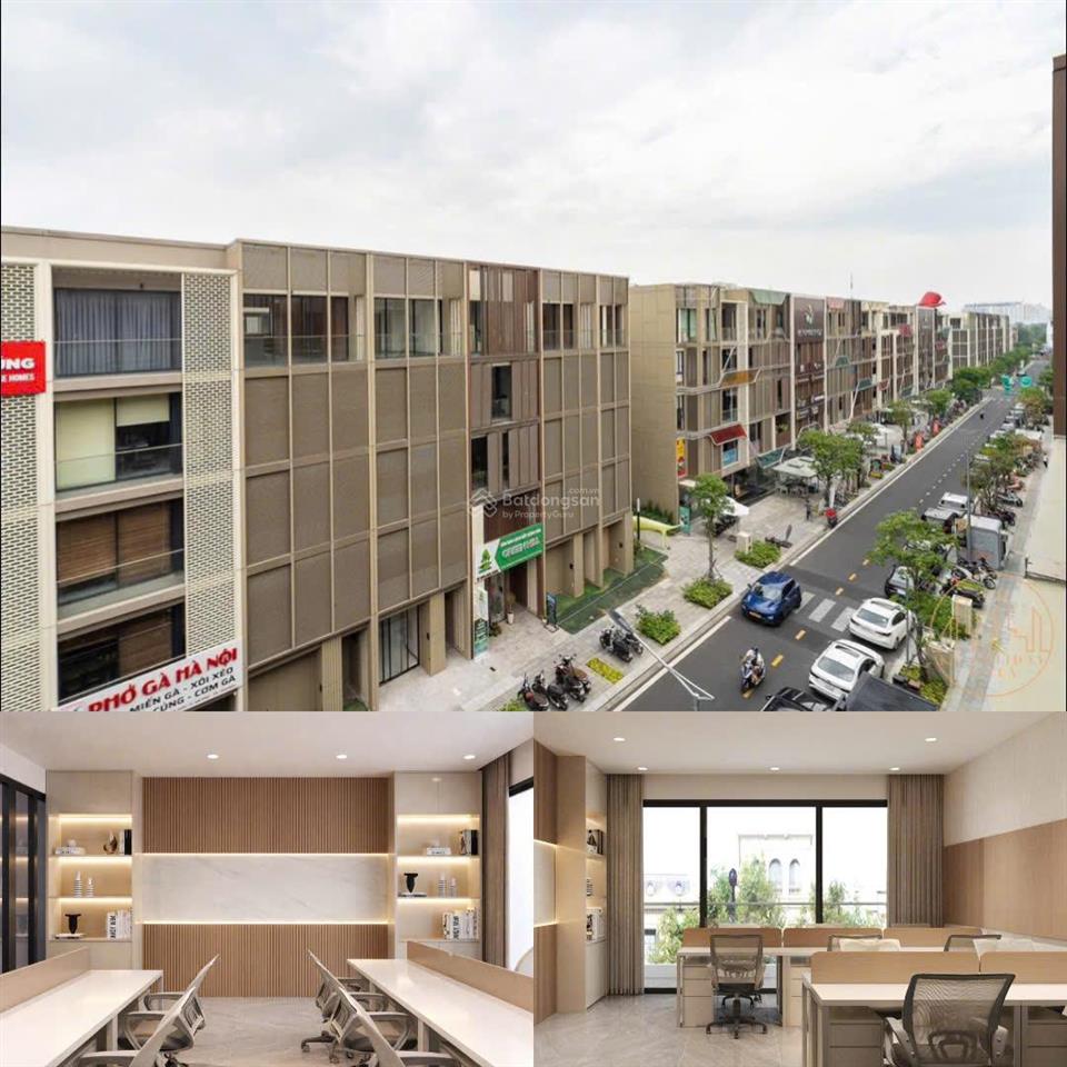 Cho thuê shophouse soho  the global city, 25 triệu, 100m2, 4pn làm việc, 4wc, mặt tiền 20m, 5 tầng
