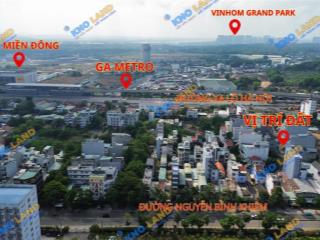 Hàng hiếm đất xây chdv trong làng đhqg tp. hcm, ngay ktx khu a, ga metro