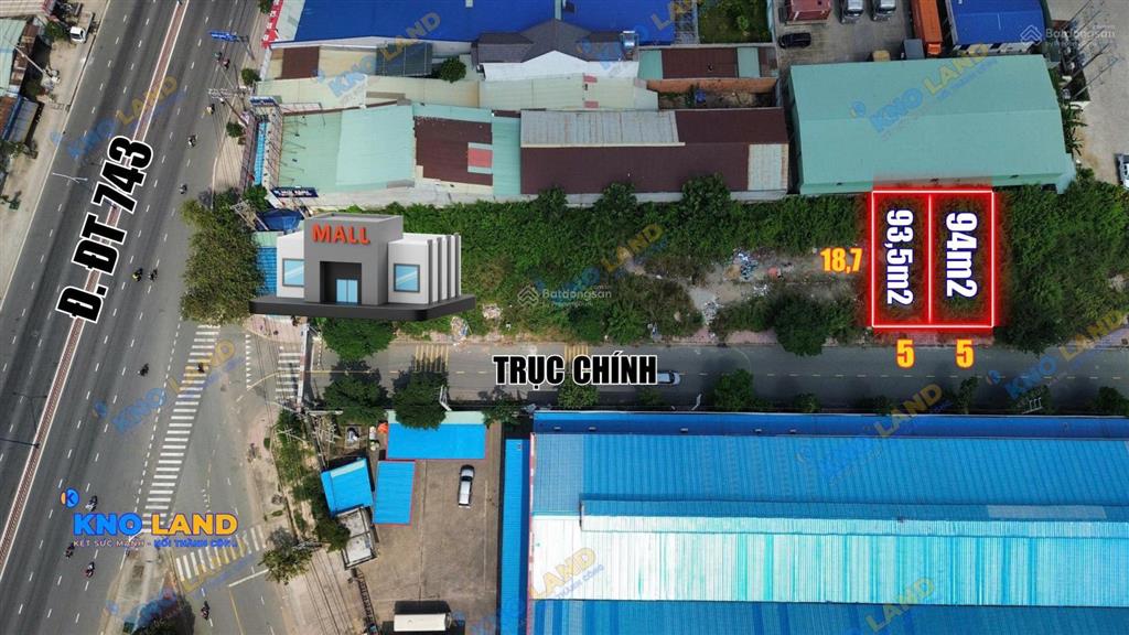 Giảm 500tr bán lô đất trục chính khu, vị trí trung tâm dĩ an, tp. hcm