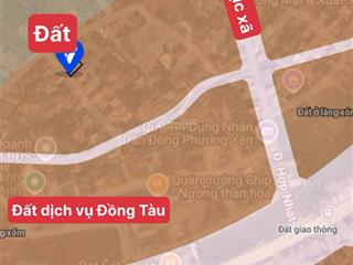 122m đất gần đất dv đồng tàu, cách ql6 chỉ 300m giá cắt lỗ giảm còn 2,95 tỷ