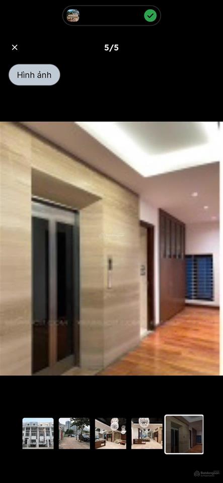 Chính chủ cho thuê biệt thự mới xây 5 tầng,thang máy,diện tích 220m2 tại hoàng quốc việtcầu giấy