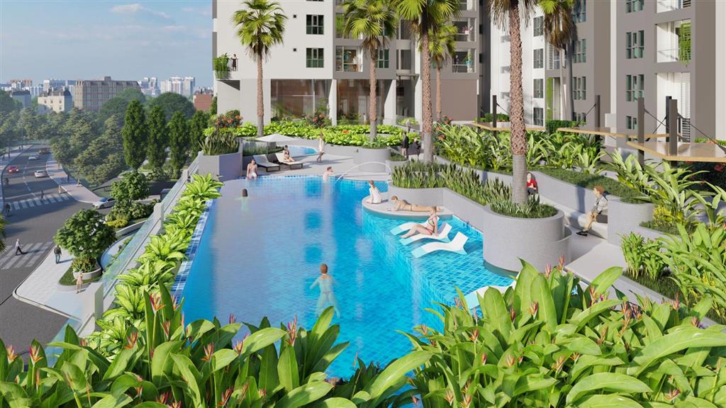 Căn hộ cho thuê tại ht pearl, 7,5 triệu, 72m2, 2pn, 2wc