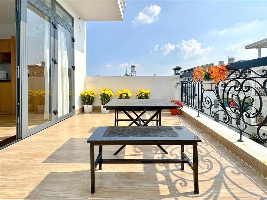 Studio mới 100% full nội thất, ban công riêng cho thuê tại lương ngọc quyến, quận 8
