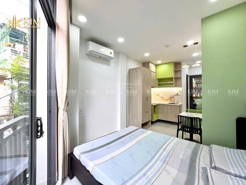 Căn hộ 1 phòng ngủ mới 100% cho thuê ngay tô hiến thành quận 10, ban công, gần tòa nhà viettel