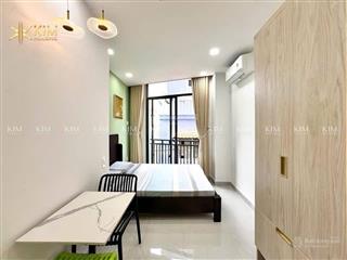 Căn hộ 1 phòng ngủ mới 100% cho thuê ngay tô hiến thành quận 10, ban công, gần tòa nhà viettel