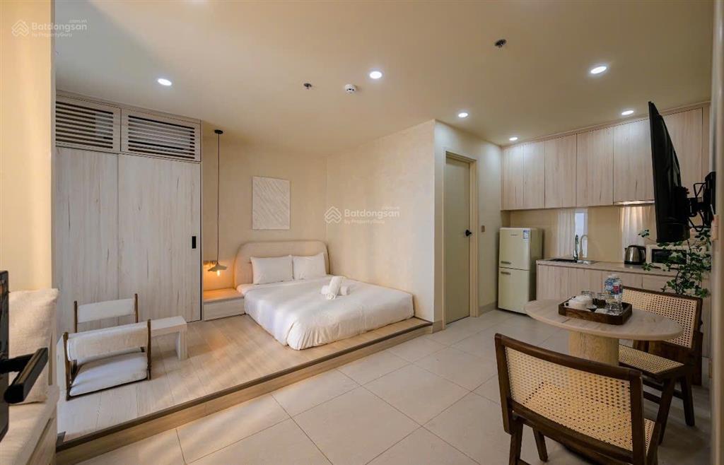 Căn hộ cho thuê full nội thất ngay trần hưng đạo quận 1, thang máy, gần chợ bến thành, pđb bùi viện