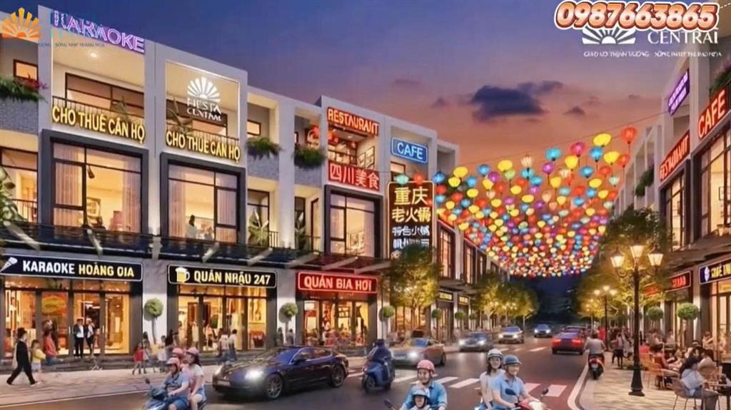FIESTA CENTRAL BÌNH DƯƠNG – NHÀ PHỐ CHỈ TỪ 4,3 TỶ  TỌA ĐỘ ĐÁNG CHÚ Ý CHO NHÀ ĐẦU TƯ