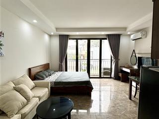 Cho thuê căn hộ 1 ngủ full nội thất, ban công, ngõ   số 11 ngõ 131 vương thừa vũ