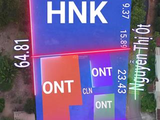 Bán đất mặt tiền trung lập vị trí trung tâm, tiềm năng cao