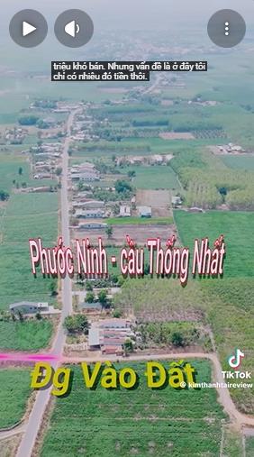 Bán đất cầu khởi, tây ninh  285 triệu, sổ hồng riêng