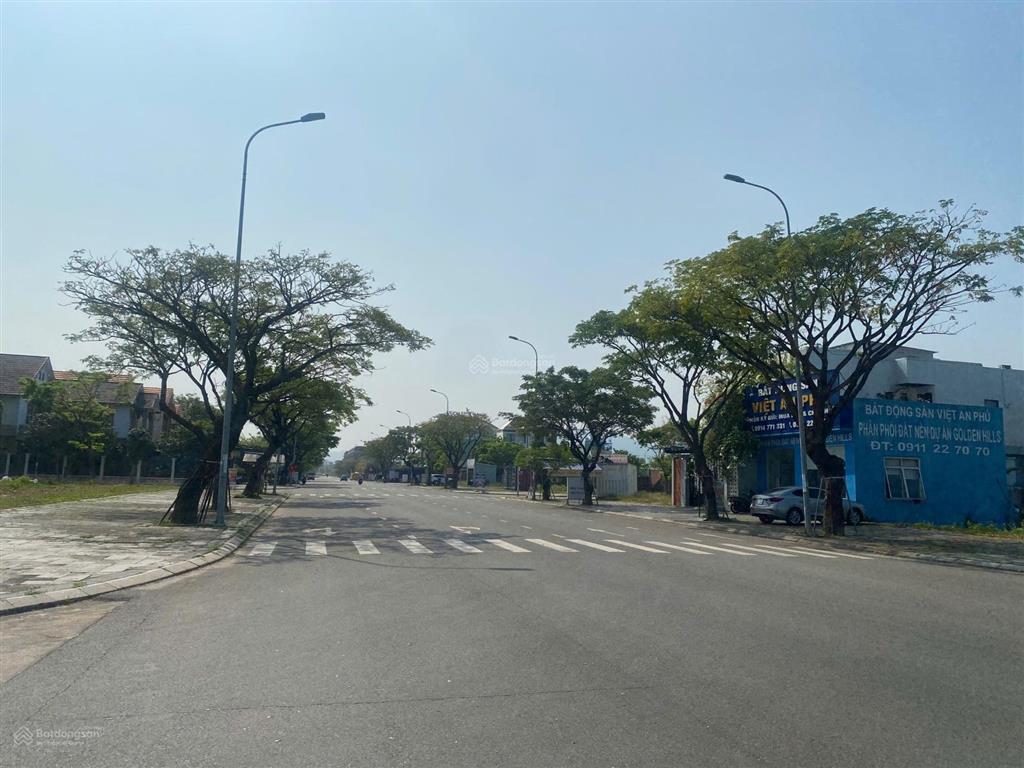 Golden hills khu a1  dt 187.5m2  đại lộ 15m, vỉa hè 7m5. giá chỉ ngang nhà phố 63m2 vinhomes
