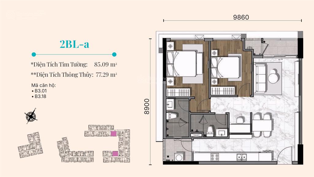 Gladia heights 10,5 tỷ cả vat căn 3pn đẳng cấp  sở hữu hàng ngoại giá việt  tại khu vực đang lên