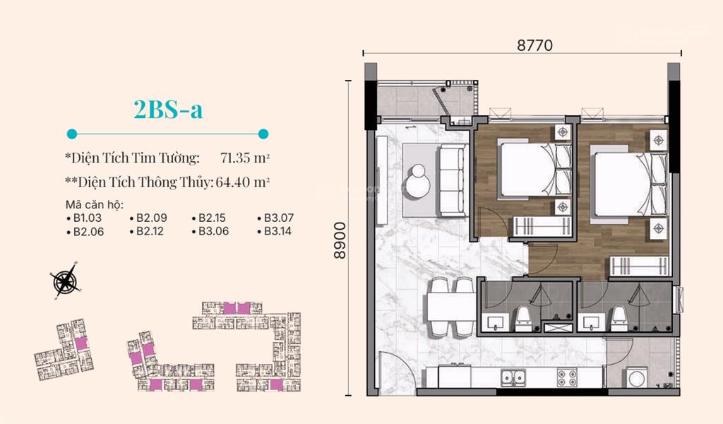 Gladia heights 10,5 tỷ cả vat căn 3pn đẳng cấp  sở hữu hàng ngoại giá việt  tại khu vực đang lên