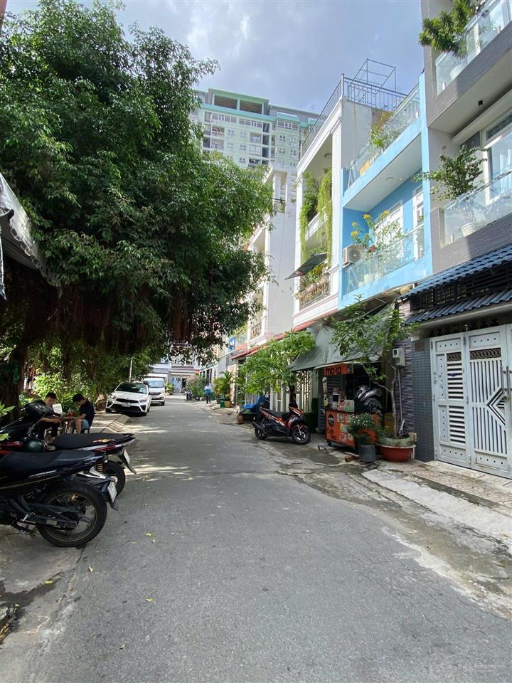 Bán nhà đường tô hiệu, 60m2  4 tầng  hẻm 8m thông  phường phú thạnh, quận tân phú  0914 443 ***