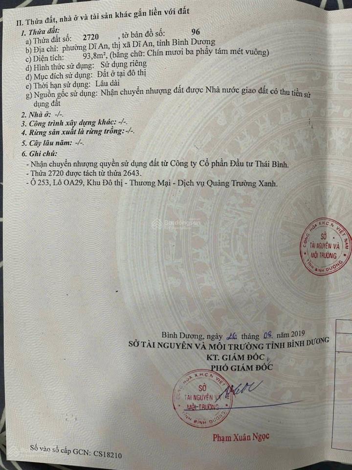 Chính chủ cần bán gấp mặt tiền gs01 khu quảng trường xanh (vị trí kinh doanh)