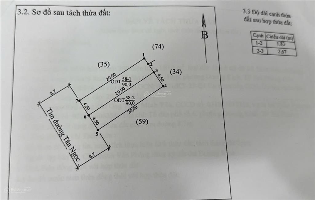 F0 cực hiếm 2 lô liền kề phố tân ngọc, 183 tân thành