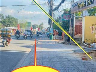 Bán đất mặt tiền cmt8 lái thiêu bình nhâm nở hậu 5,9m giá 6tỷ750