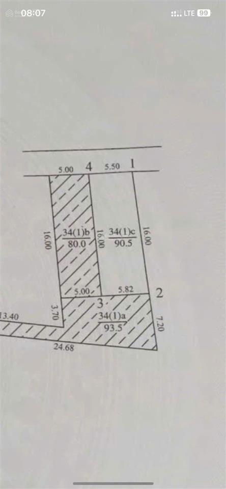 90m2 đất trục chính kinh doanh kim sơn, gia lâm, hn (nay là thuận an, hn)