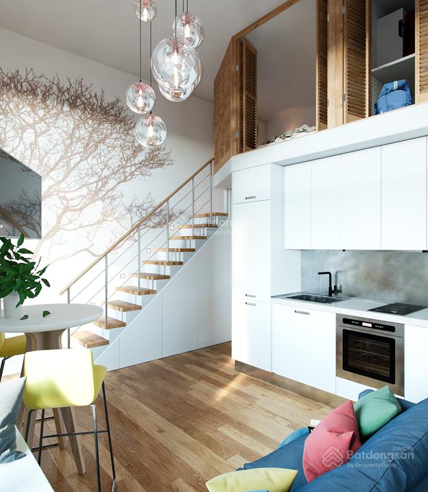 Nhà mới đón tết  4x8m  2 tầng  chỉ có 4,1 tỷ  2pn + 2wc + ban công rộng + tặng máy lạnh.